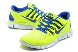 Nike Free 5.0 V2 Shoes Yellow